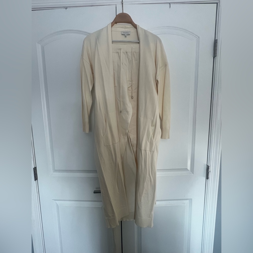 Aqua Cream loungewear set